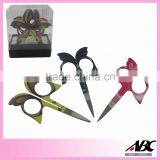 Fashion Style Gold Electroplated Stainless Steel Manicure Scissors thumbnail-4