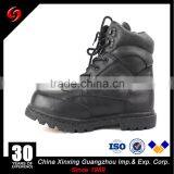 Genuine Leather Army Boots Winter Safety Boots, Fleece Lining Military Boots thumbnail-1