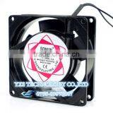 90x90x25mm 220V AC 0.1A 15 / 17W SF9225AT 2092HBL Axial Cooling Fan With Grill Free!! thumbnail-2