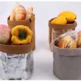 Washable Kraft Paper Fabric Bag thumbnail-4