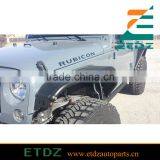 Aluminum Overland Tube Front Fenders for 07-16 Jeep Wrangler thumbnail-2