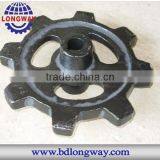 Chinese Supplier for Oem High Quality Ductile Gray Iron Sand Cast Iron Hand Wheel thumbnail-2