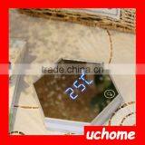 UCHOME Multifunctional New Led Digital Mirror Alarm Clock Sleep Night Light thumbnail-3