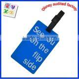 PVC Travel Luggage Suitcase Labels ID Tags Business Card Holder thumbnail-4