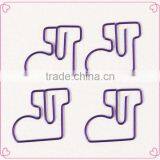 Popular Christmas Boot Shaped Metal Paper Clip Colorful Gifts