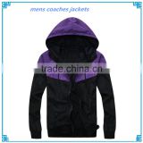 Custom Mens Coaches Jackets Branded Name thumbnail-1