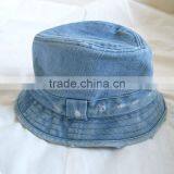 Custom Custom Denim Hat Embroidery Snapback Rope Hat thumbnail-4