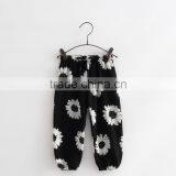 Summer Mother and Daughter Clothes Bloomers With Big Flowers for Mom and Baby thumbnail-2