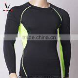 Long Sleeve Breathable Anti-bacterial Reflective Sexy Fitness Gym Apparel for Men thumbnail-3