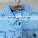 G Men Jean Jacket Men Fashion Coat Wholesale Clothing Washed Jean Jacket in Stock thumbnail-4