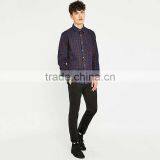 100% Polyester Dry Fit Custom Design Pattern Men Shirt Checked Mens Linen Shirts thumbnail-2