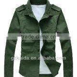 New Design 100% Cotton Men's Casual Shirts for Spring, Summer and Autumn thumbnail-2