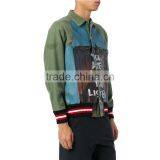 China Suppliers Casual Men's Bomber Jacket Fashion Men's Clothing Custom Man Jacket thumbnail-3