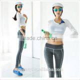 Hot Sexy Girls Wearing Fitness Legging Yoga Pants Long Workout Pants thumbnail-1