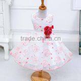 Kids Fancy Floral Dress Girls Party Dresses#S001 thumbnail-3