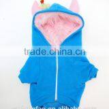 Little Kids Blue Cute Hoodies Dog Monster Hoodie thumbnail-1