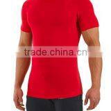 Wholesale Clothing,Men Bodybuilding Gym Fitness 95% Cotton 5% Elastane Custom T Shirt Athletic Apparel Manufacturers In China thumbnail-3