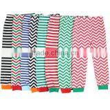 2016 New Arrival Chevron Pajamas Pants Kids Stripe Pajamas Girls Leggings thumbnail-3
