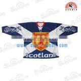 100% Polyester Full Dye Sublimation Hockey Jersey thumbnail-1