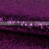 Over 10 Years Experience Fluorescence Color Purple Glitter Fabric thumbnail-6