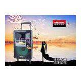 Led Disco Light Tweeter Rechargeable Dj Bluetooth Speaker For Karaoke / Dancing