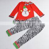 Snowman Christmas Outfits Autumn Sets Ruffle Raglan New Design Photo thumbnail-1