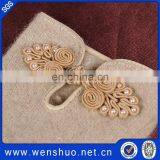 2015 Wholesale Winter Fur Gloves Warm Lady's Cashmere Gloves For Driving thumbnail-2