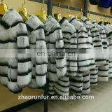 New Style Winter Warm Fashion Rex Rabbit Fur Coat Chinchilla Fur Parka thumbnail-6