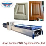 High glossy  PVC Vacuum hot membrane press machine for wood cabinet door
