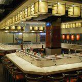 Stainless Steel With LED Light Sushi Train Conveyor Belt For Buffet Restaurants