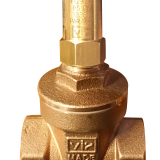 90LK Color Yellow & Red High-grade Brass PN16 Bress Gate Valves