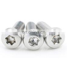 Stainless Steel Anti Theft Star Bolt With Cap m8 Torx Bolt With Pin M16 Anti-theft Bolts