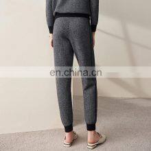Women Cashmere Lounge Set Women Cardigan Sweater Knitted Joggers Pants 2 Piece Set thumbnail-4