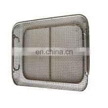 Stainless Steel Wire Mesh Tray Medical Disinfect Basket Cleaning Basket thumbnail-4