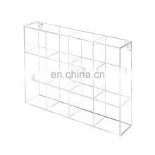 Акриловое стеклянное витриночное отделение для камней, минералов, напольников и фигурок