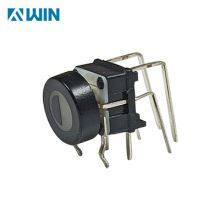 Right Angle Illuminated Button Switch With White LED thumbnail-5