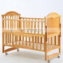 New Design Wooden Baby Multifunction Baby Crib Bumper Cort Bed