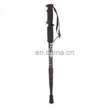 Outdoor Trekking Poles Hiking Camping Mountain Climbing Walking Cross Country Folding Telescopic T Handle Straight Handle Four-s thumbnail-4