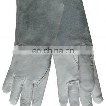 Argon White Goatskin TIG Leather Welding Work Gloves thumbnail-3