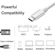 High Quality 15cm Multiple Colour Adapter Cable 4K 30Hz Type C To Hd-mi Interface For Laptop/Phone/Tv thumbnail-5