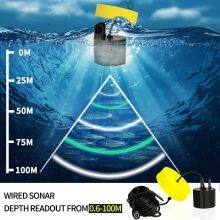 Handheld Fish Finder, Portable Fishfinder Fish Depth Finder With Sonar Sensor Transducer and LCD Display thumbnail-4