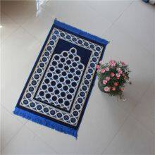 Wholesale Tassel Prayer Carpet Floor Mat Arab Pilgrimage Duffel Foot Mat Muslim Printing Pilgrimage Mat thumbnail-5