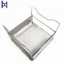 50 100 150 200 300 500 Micron 304 Stainless Steel Woven Wire Mesh Screen Storage Washing Basket
