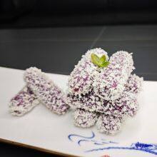 Premium Purple Charm Taro Cake - Natural Taro Ingredients Moist Fluffy Layered Delicious Healthy Treat thumbnail-3