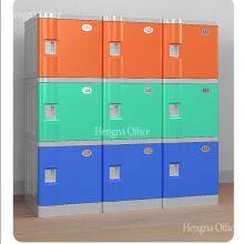 ABS Plastic Locker ABS-S310-1D | Waterproof Storage With Anti-Pry Design and Dual Nylon Hinges | for Swimming Pools thumbnail-1