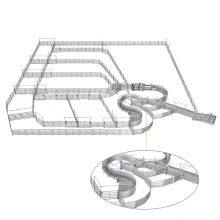 Australia Cheap Cattle Farm Fence Galvanized Iron Rails Welded Cow Portable Cattle Yards Panels thumbnail-1