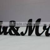 Home Family Wooden Letters Mr&mrs Decoration