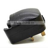 Upmarket Quality CE ROHS BSI Approved Home Appliance EU Schuko Type C to UK HK Ireland Singapore Type G Plug Travel Adapter thumbnail-5