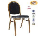 Hot Furniture Aluminum Frame Stacking Gold Cheaper Banquet Chair for Sale Supplier's Choice thumbnail-1