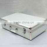 AN57 ANPHY Aluminum Storage Suitcase High Grade Flannelette Settle EVA Panel Transfer Case Large AL Box Handle 46*28*13cm Strong thumbnail-2